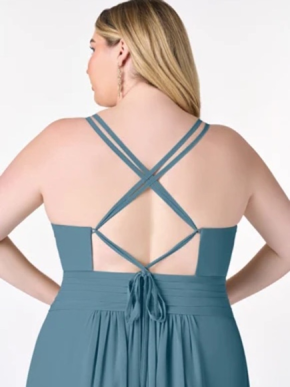 Azazie Farren Formal Dress | Bermuda Blue | A14